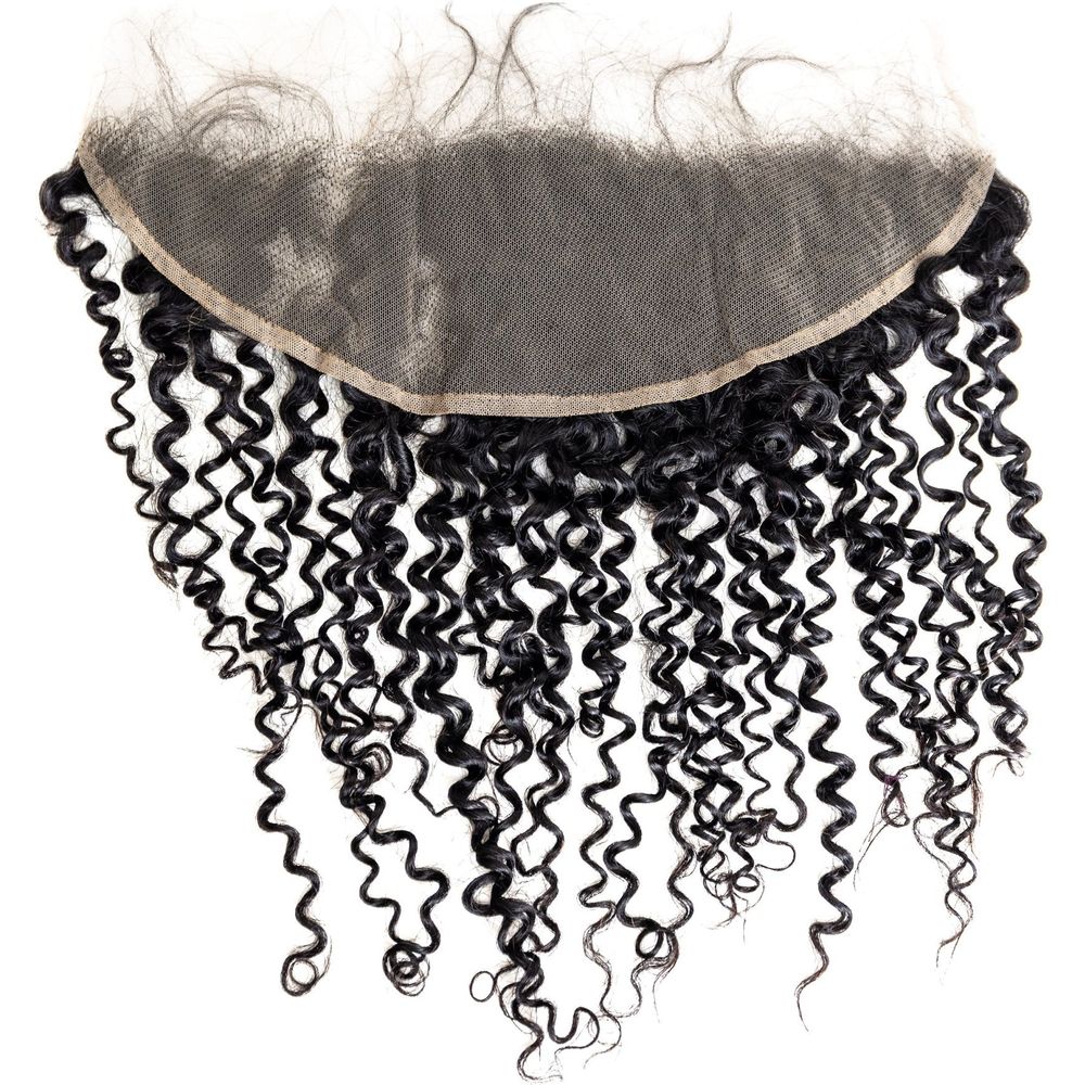 B & B Express 100% Brazilian Human Hair 13x4 Lace Frontal - Bohemian Curl - Beauty Exchange Beauty Supply