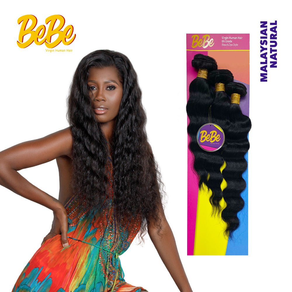 BeBe 100% Virgin Human Hair Multipack - Malaysian - Beauty Exchange Beauty Supply