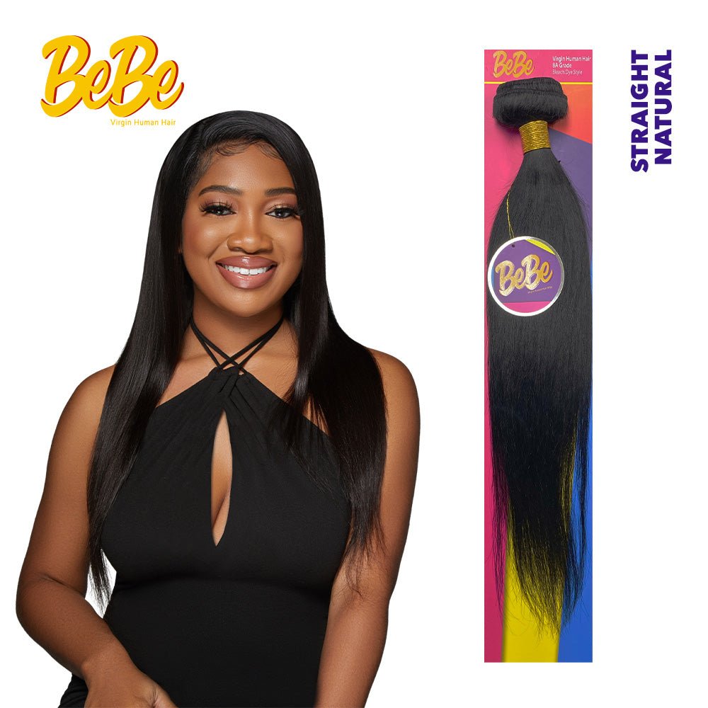 BeBe 100% Virgin Human Hair Single Bundle - Straight - Beauty Exchange Beauty Supply