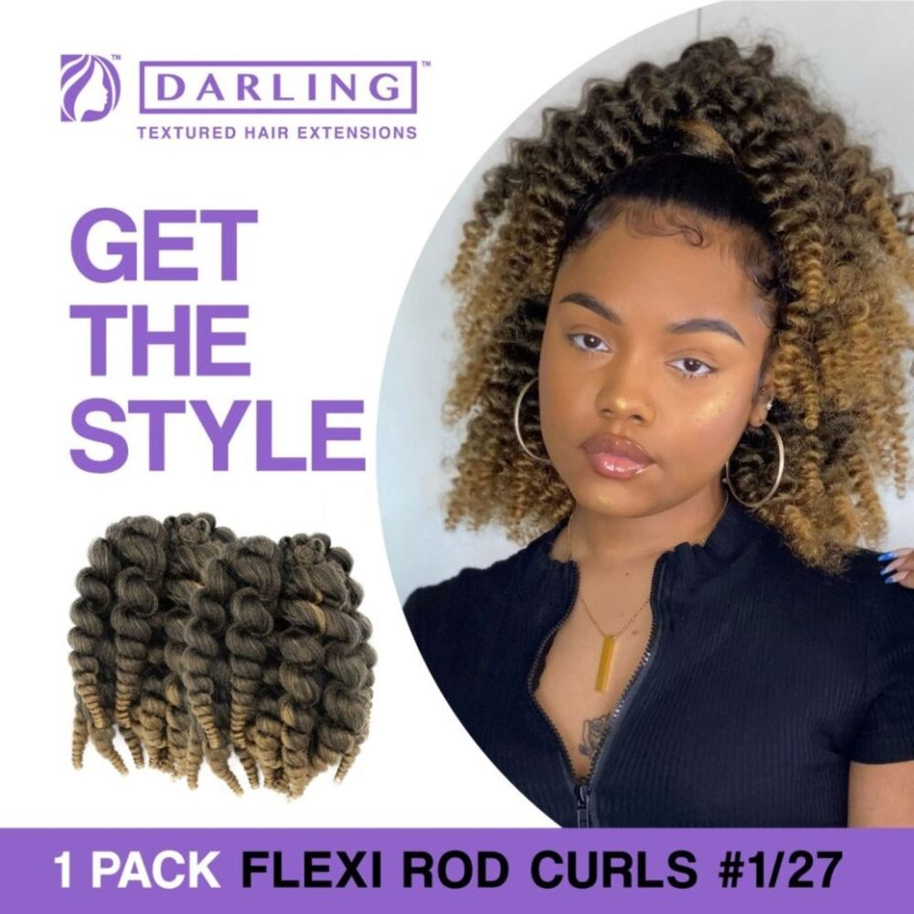 Darling Crochet Flexi Rod Curls 2X Pack - Beauty Exchange Beauty Supply