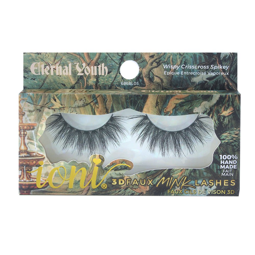 Ioni 3D Faux Mink Lashes Collection - Book Of Lashes - Beauty Exchange Beauty Supply