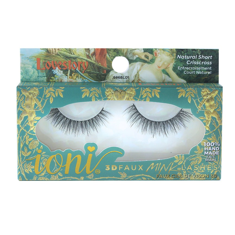 Ioni 3D Faux Mink Lashes Collection - Book Of Lashes - Beauty Exchange Beauty Supply