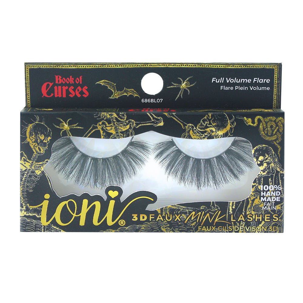 Ioni 3D Faux Mink Lashes Collection - Book Of Lashes - Beauty Exchange Beauty Supply