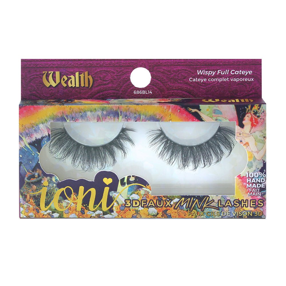 Ioni 3D Faux Mink Lashes Collection - Book Of Lashes - Beauty Exchange Beauty Supply