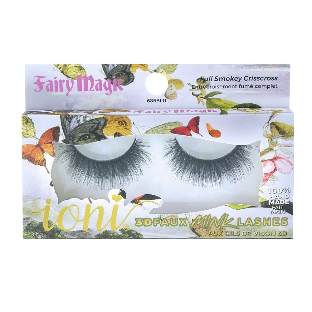 Ioni 3D Faux Mink Lashes Collection - Book Of Lashes - Beauty Exchange Beauty Supply