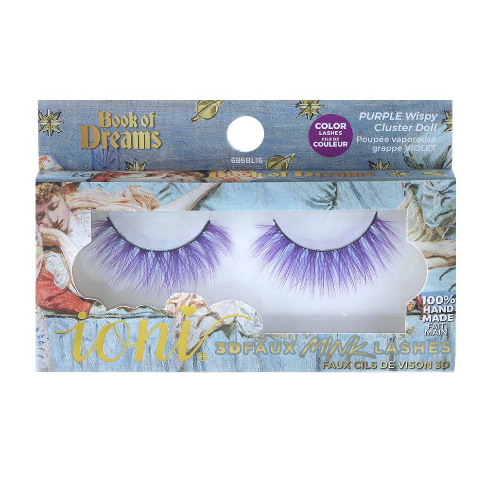 Ioni 3D Faux Mink Lashes Collection - Book Of Lashes - Beauty Exchange Beauty Supply