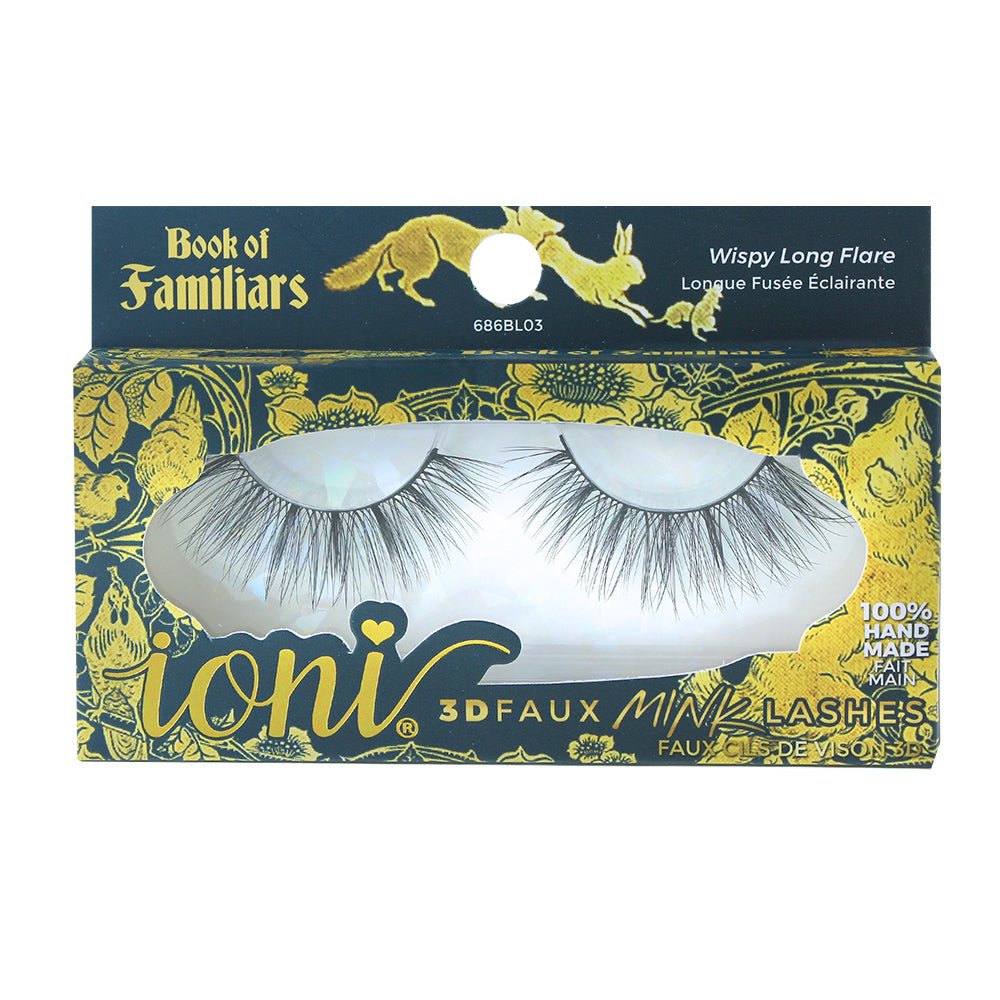 Ioni 3D Faux Mink Lashes Collection - Book Of Lashes - Beauty Exchange Beauty Supply