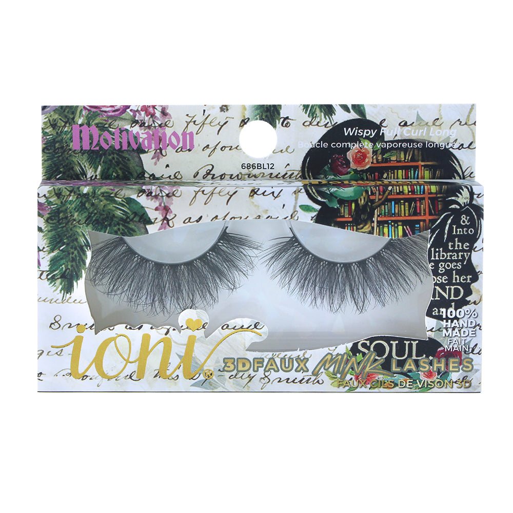 Ioni 3D Faux Mink Lashes Collection - Book Of Lashes - Beauty Exchange Beauty Supply