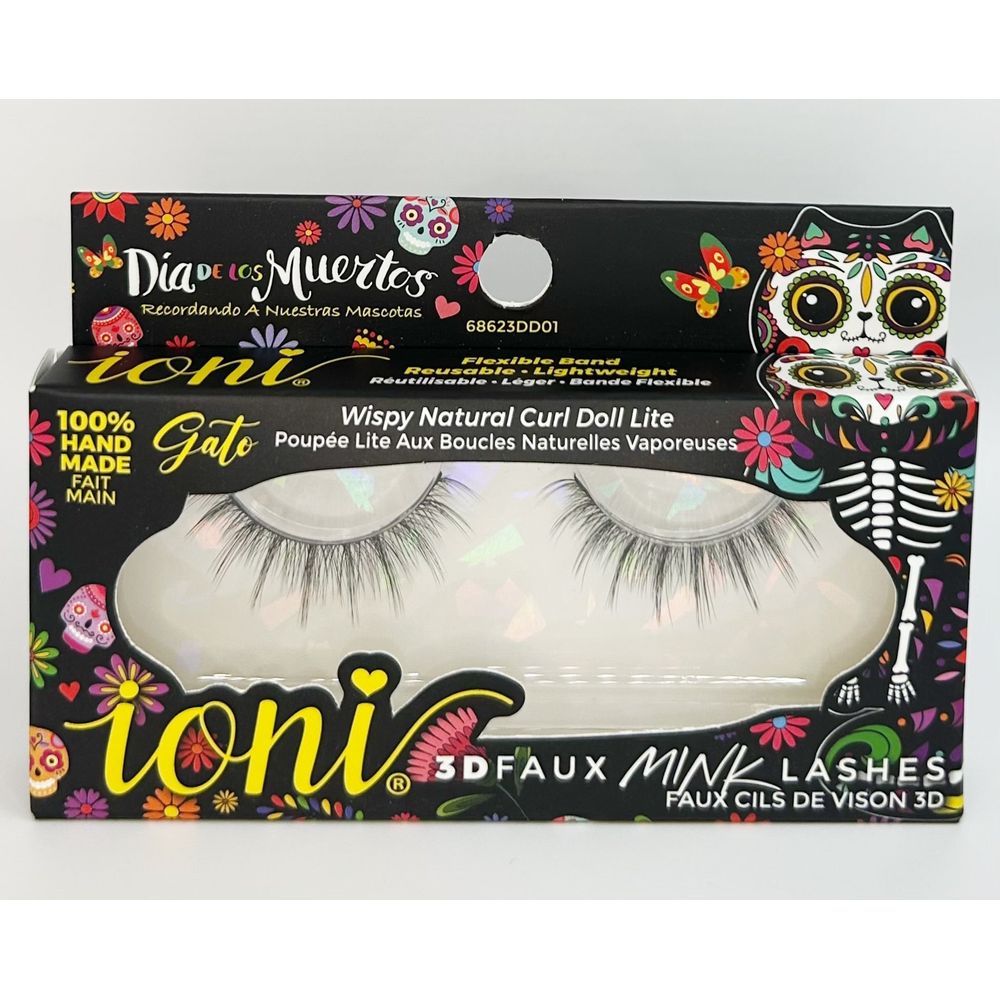 Ioni 3D Faux Mink Lashes Collection - Dia De Los Muertos - Beauty Exchange Beauty Supply