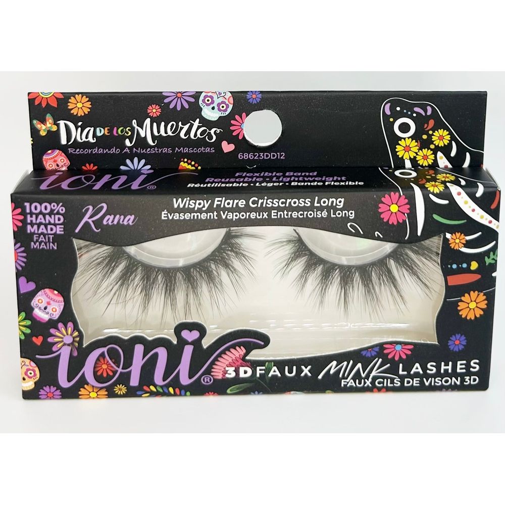 Ioni 3D Faux Mink Lashes Collection - Dia De Los Muertos - Beauty Exchange Beauty Supply