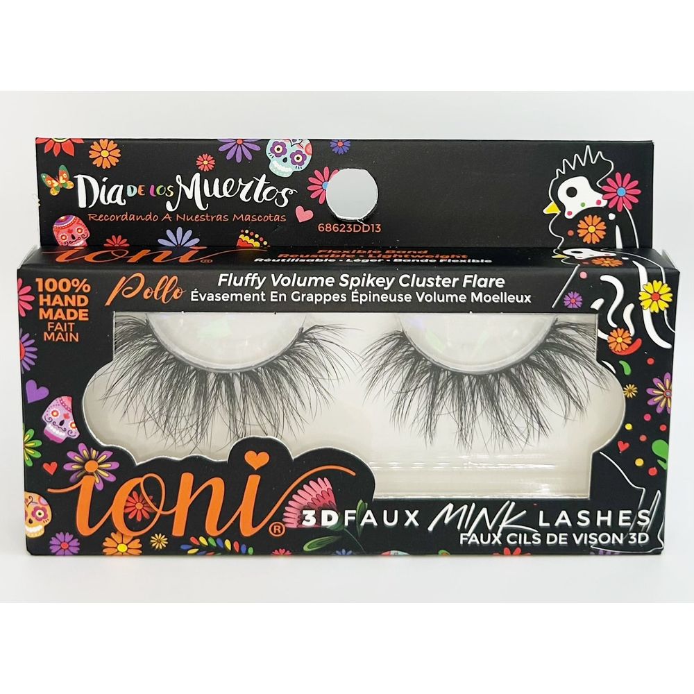 Ioni 3D Faux Mink Lashes Collection - Dia De Los Muertos - Beauty Exchange Beauty Supply