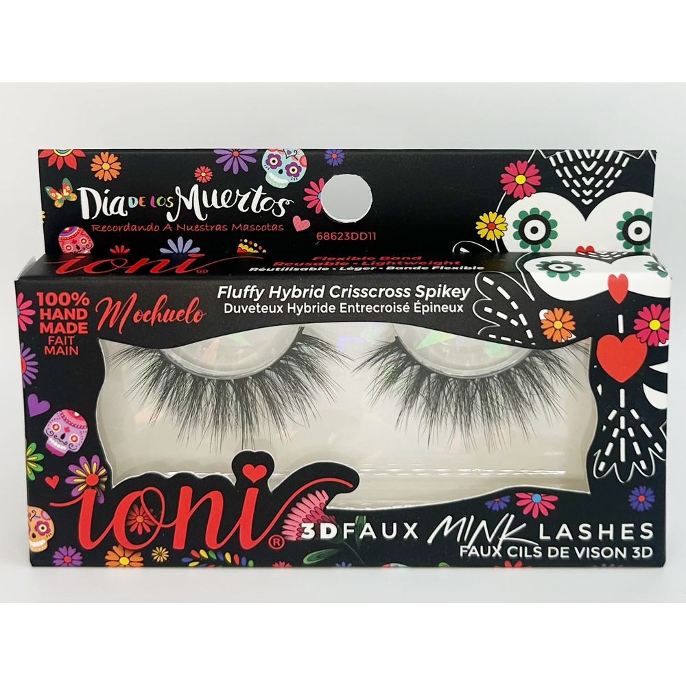 Ioni 3D Faux Mink Lashes Collection - Dia De Los Muertos - Beauty Exchange Beauty Supply