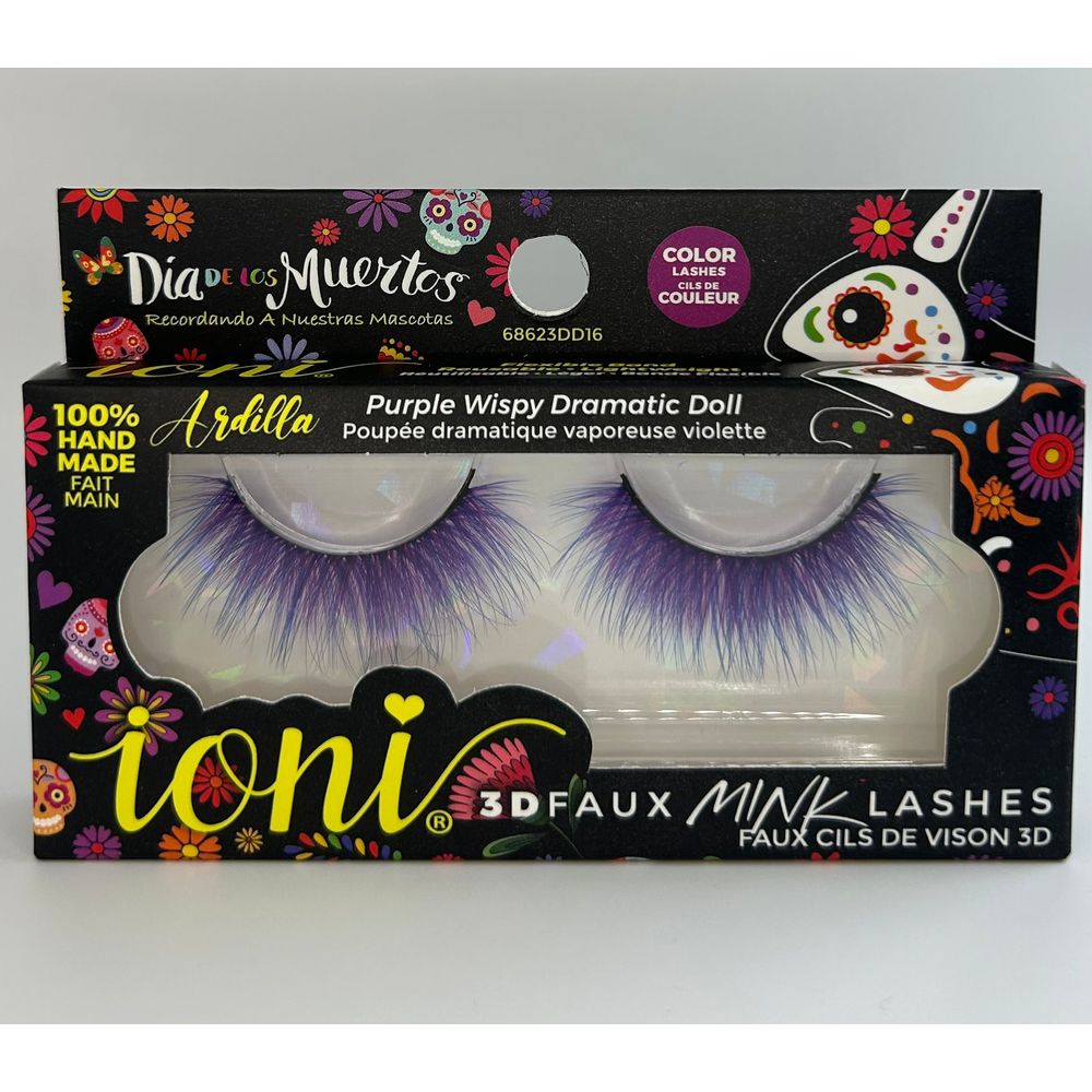 Ioni 3D Faux Mink Lashes Collection - Dia De Los Muertos - Beauty Exchange Beauty Supply