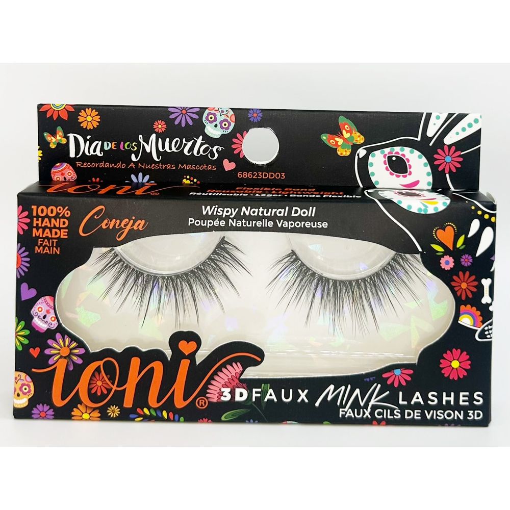 Ioni 3D Faux Mink Lashes Collection - Dia De Los Muertos - Beauty Exchange Beauty Supply