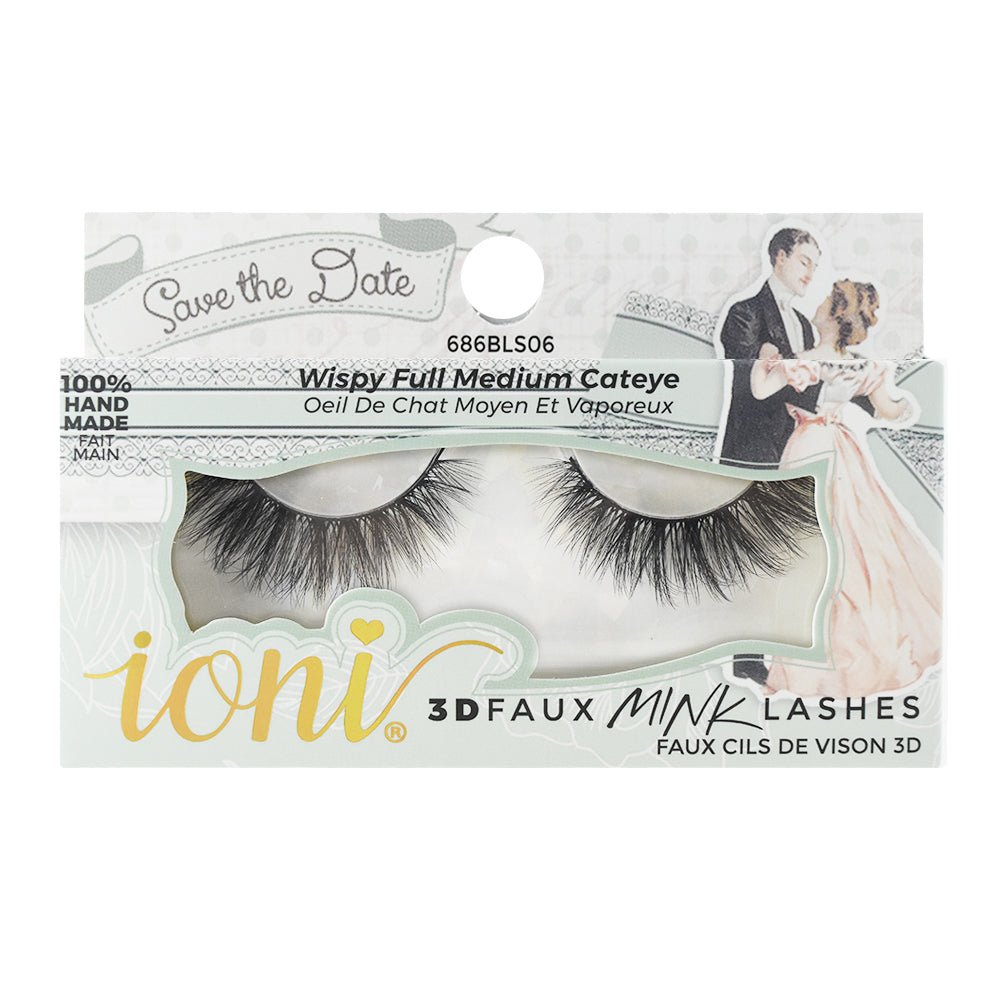 Ioni 3D Faux Mink Lashes Collection - Love Story - Beauty Exchange Beauty Supply