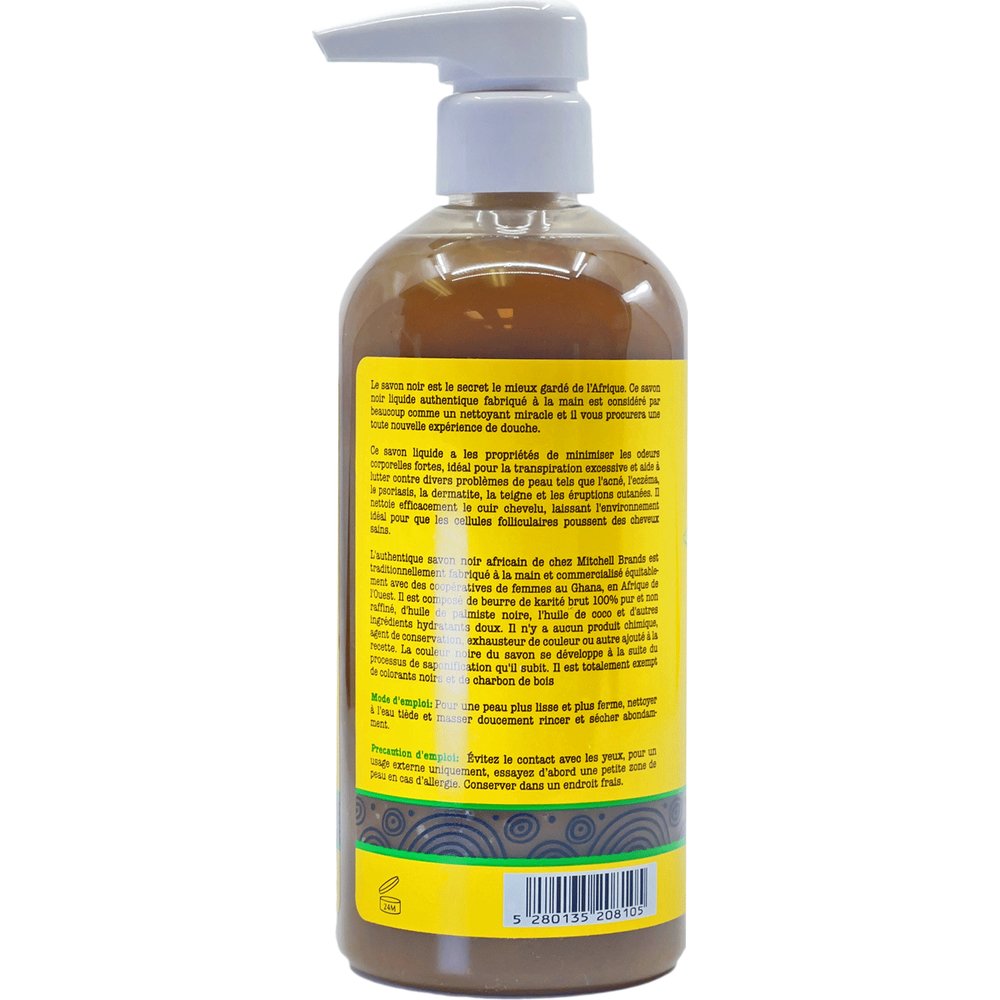 Mitchell Brands African Liquid Coconut Black Soap 16.9oz/500ml - Beauty Exchange Beauty Supply