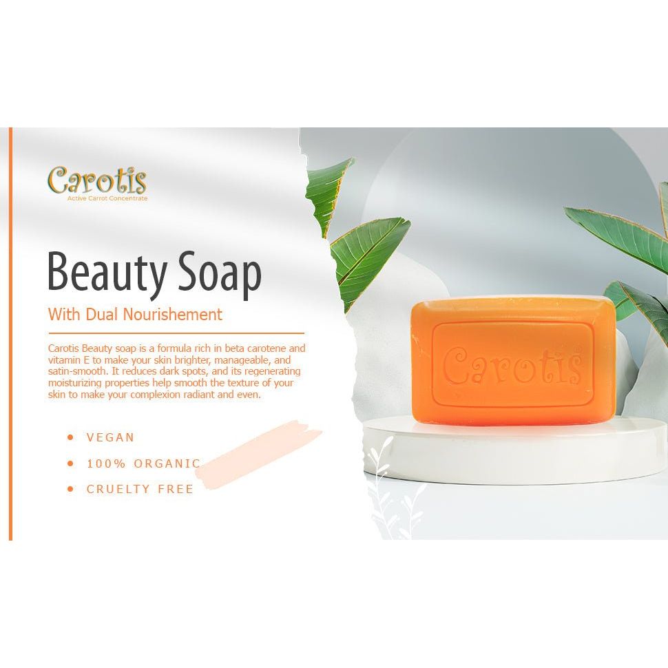 Mitchell Brands Carotis Active Carrot Vitamin A Beauty Soap 7oz/200g - Beauty Exchange Beauty Supply