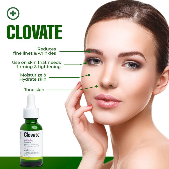 Mitchell Brands Clovate Anti-Aging Face Serum 1oz/30ml - Beauty Exchange Beauty Supply