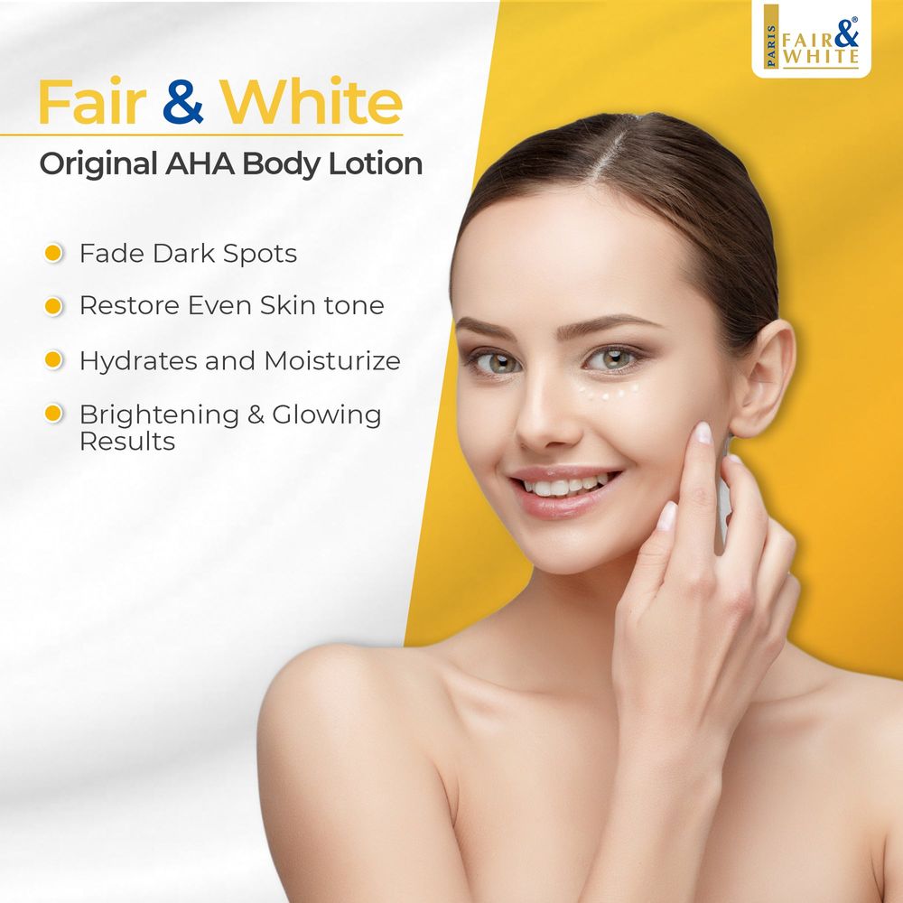 Mitchell Brands Fair & White Original AHA Body Lotion 17.6oz/485ml - Beauty Exchange Beauty Supply