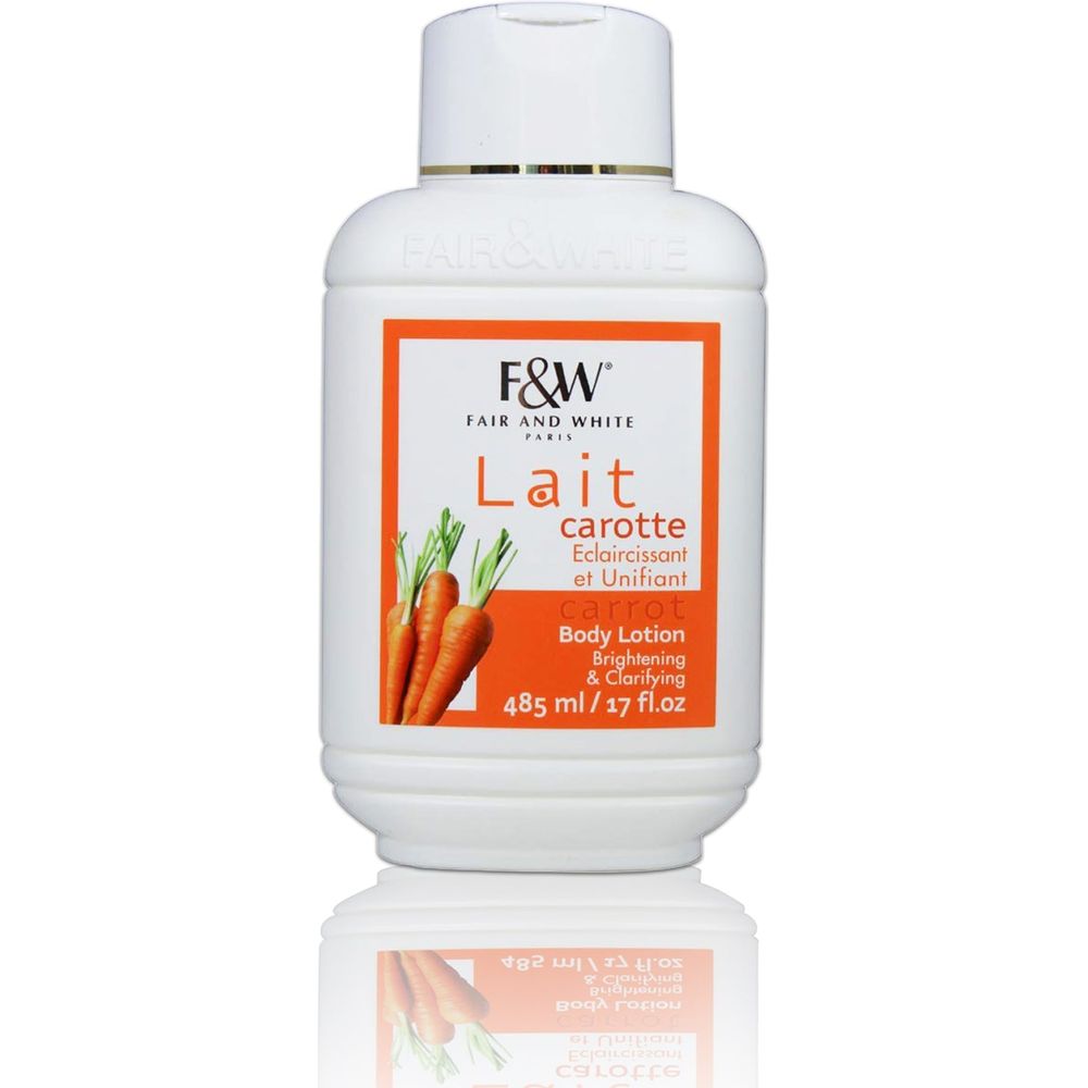 Mitchell Brands Fair & White Original Carrot Brightening Moisturizing Lotion 17oz/485ml - Beauty Exchange Beauty Supply