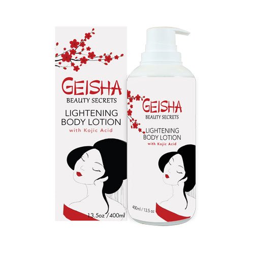 Mitchell Brands Geisha Beauty Secrets Kojic Acid Lightening Body Lotion 13.5oz/400ml - Beauty Exchange Beauty Supply