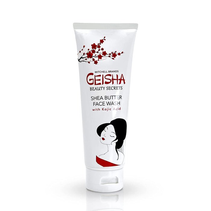 Mitchell Brands Geisha Beauty Secrets Kojic Acid Shea Butter Face Wash 4oz/118ml - Beauty Exchange Beauty Supply