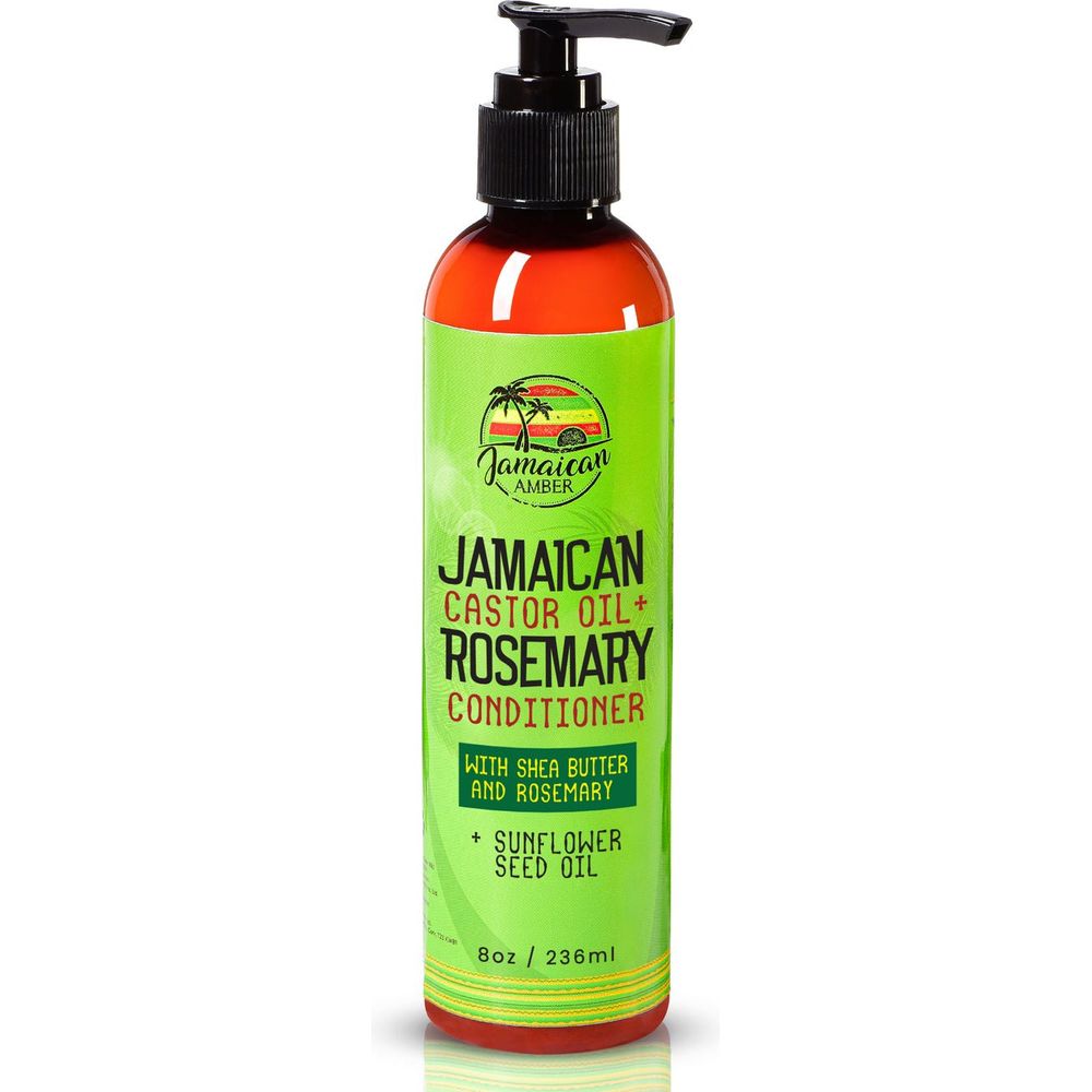 Mitchell Brands Jamaican Amber Jamaican Castor Oil+ Rosemary Conditioner 8oz/236ml - Beauty Exchange Beauty Supply