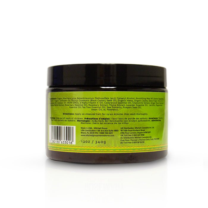 Mitchell Brands Jamaican Amber Jamaican Castor Oil+ Rosemary Hair Masque 12oz/354ml - Beauty Exchange Beauty Supply