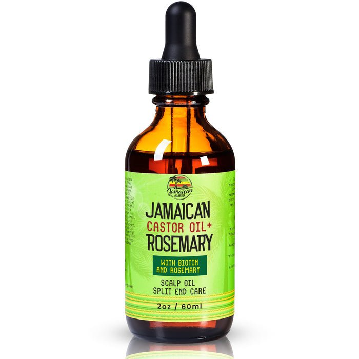 Mitchell Brands Jamaican Amber Jamaican Castor Oil+ Rosemary Hair Oil 2oz/60ml - Beauty Exchange Beauty Supply