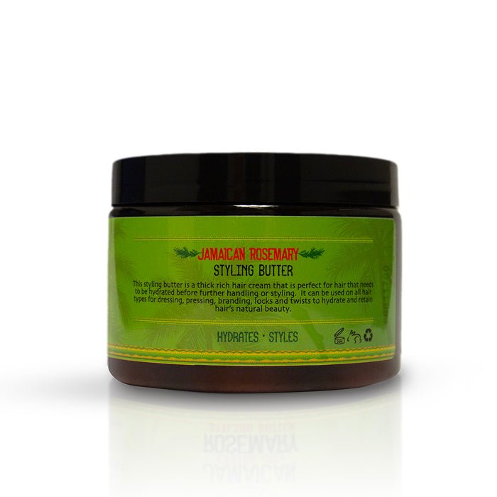 Mitchell Brands Jamaican Amber Jamaican Castor Oil+ Rosemary Hair Styling Butter 12oz/354ml - Beauty Exchange Beauty Supply