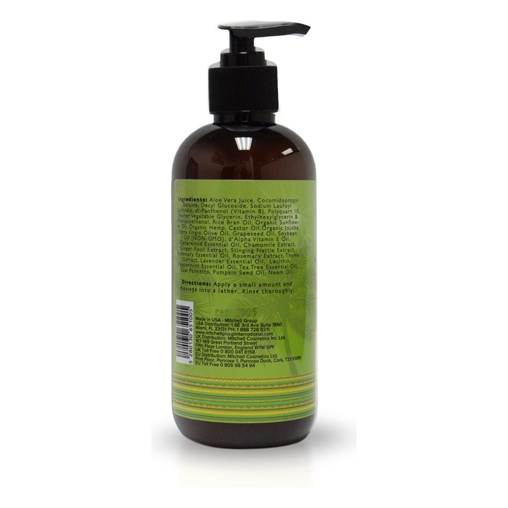 Mitchell Brands Jamaican Amber Jamaican Castor Oil+ Rosemary Shampoo 12oz/354ml - Beauty Exchange Beauty Supply