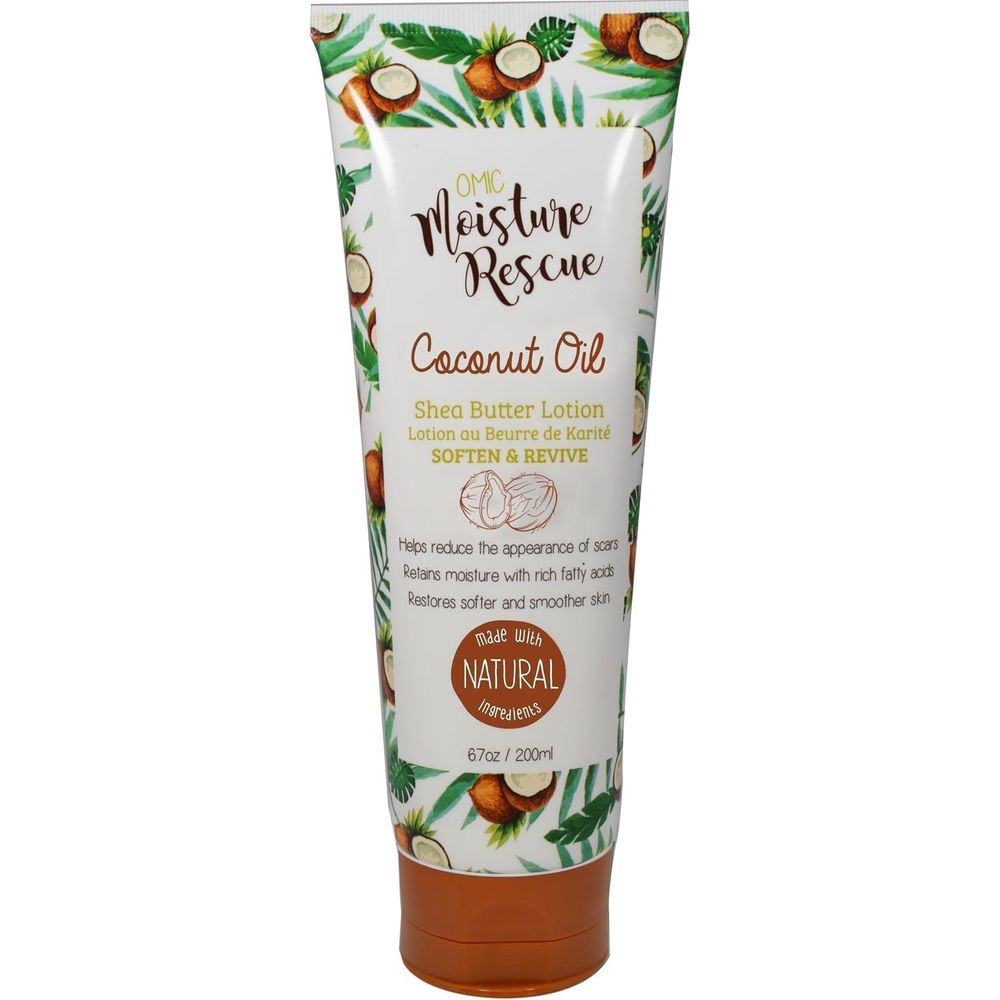 Mitchell Brands Moisture Rescue Coconut Oil Shea Butter Lotion 6.7oz/200ml - Beauty Exchange Beauty Supply