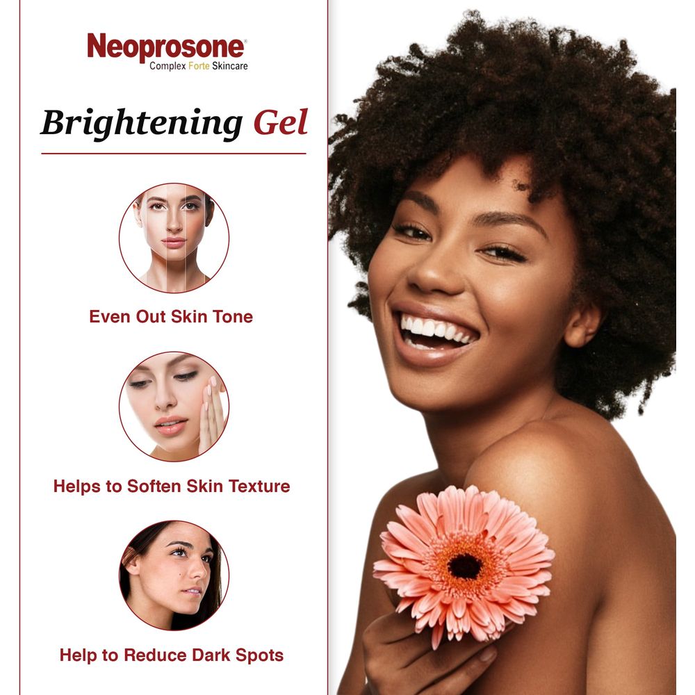 Mitchell Brands Neoprosone Brightening Moisturizer Cream Gel 1oz/30g - Beauty Exchange Beauty Supply