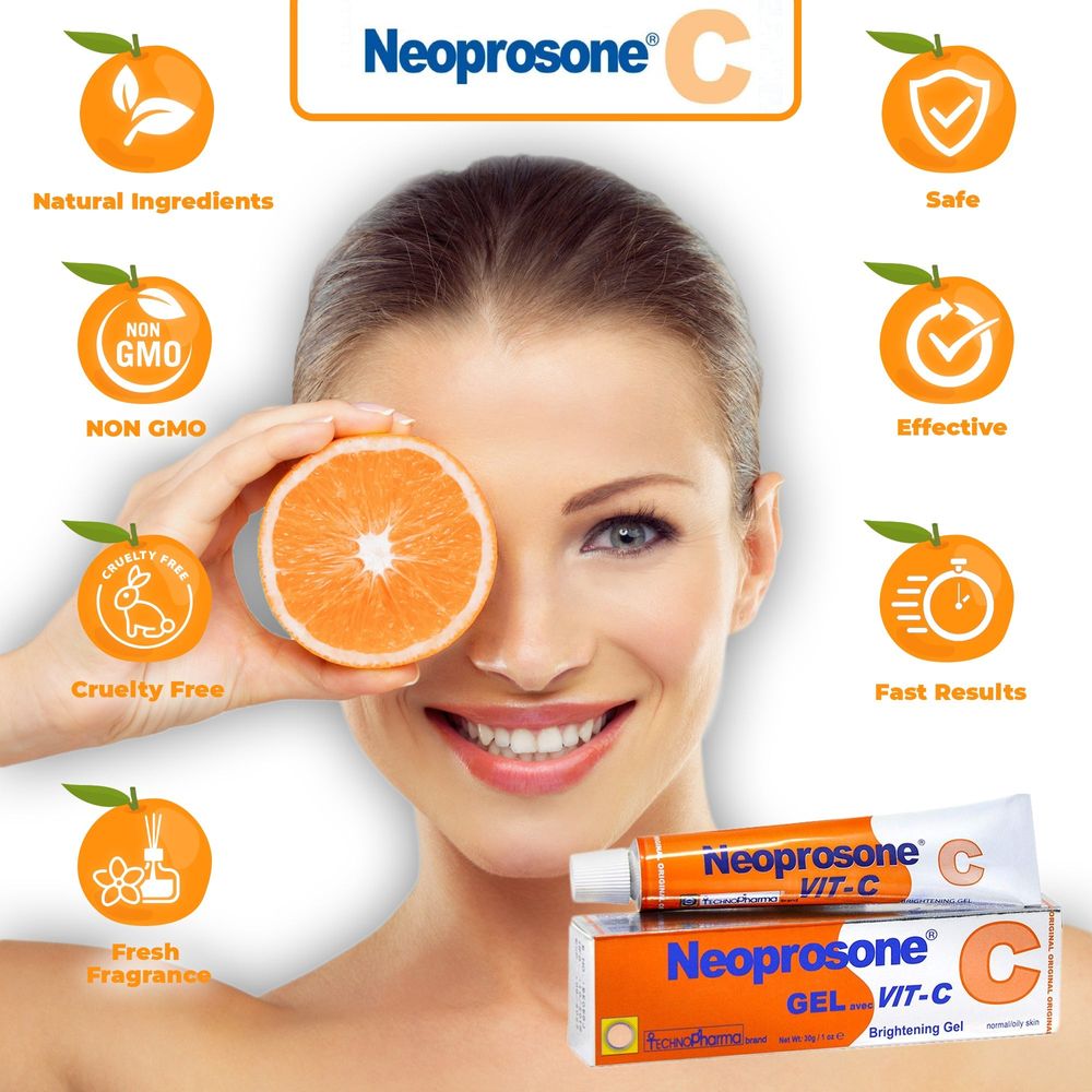 Mitchell Brands Neoprosone Vitamin C Brightening Cream 1.75oz/50g - Beauty Exchange Beauty Supply