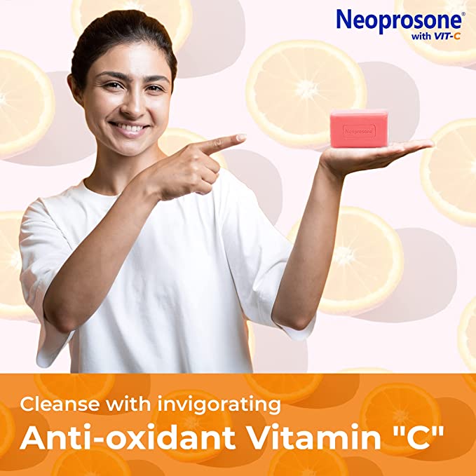 Mitchell Brands Neoprosone Vitamin C Cleansing Bar 2.81oz/80g - Beauty Exchange Beauty Supply