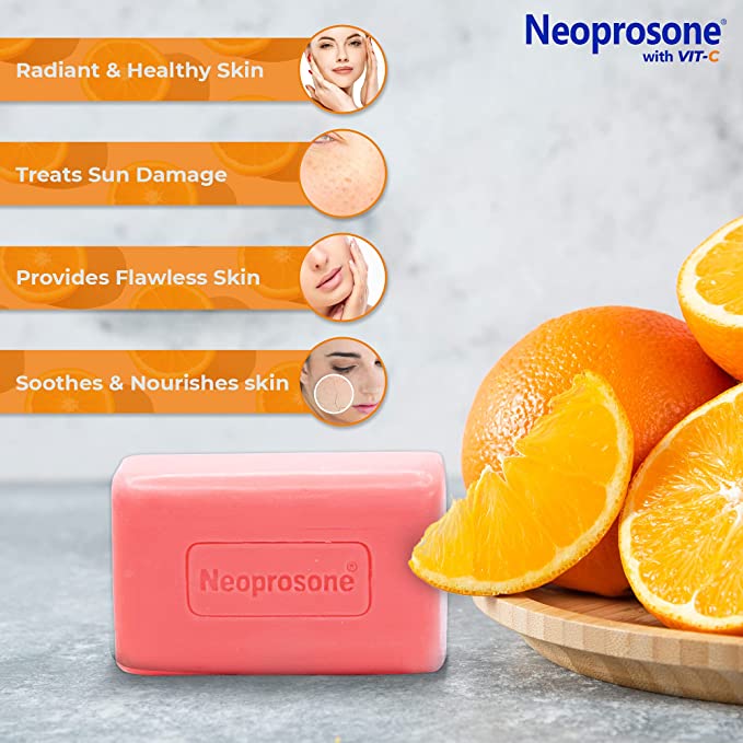 Mitchell Brands Neoprosone Vitamin C Cleansing Bar 2.81oz/80g - Beauty Exchange Beauty Supply