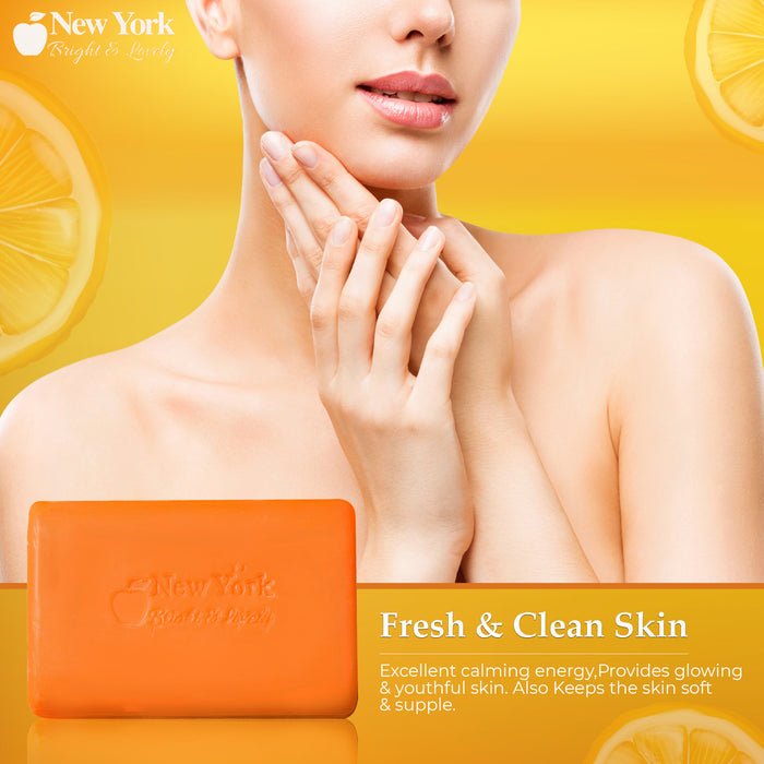 Mitchell Brands New York Bright & Lovely Vitamin C Lightening Soap 7oz/200g - Beauty Exchange Beauty Supply