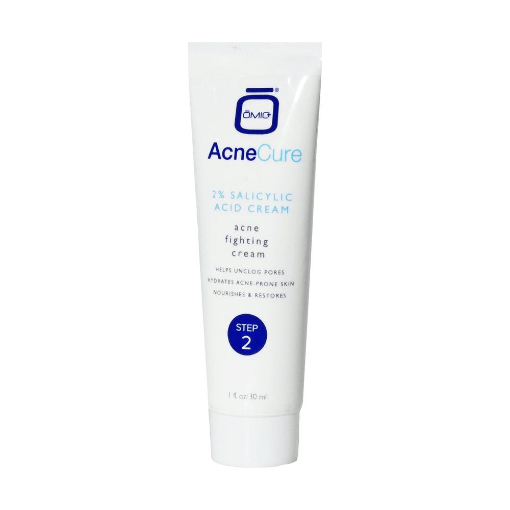 Mitchell Brands Omic+ AcneCure Salicylic Acid 2% Cream 1oz/30ml - Beauty Exchange Beauty Supply