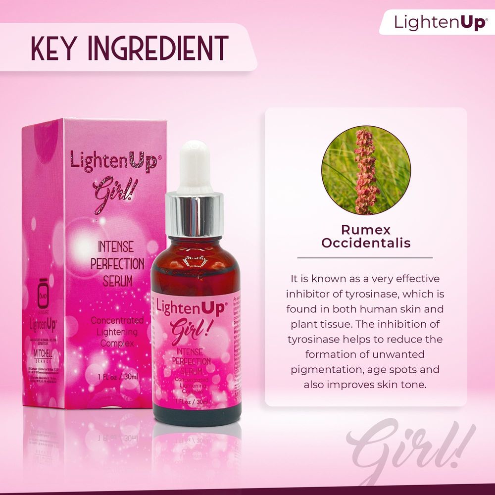 Mitchell Brands Omic LightenUp Girl! Intense Perfection Lightening Serum 1oz/30ml - Beauty Exchange Beauty Supply