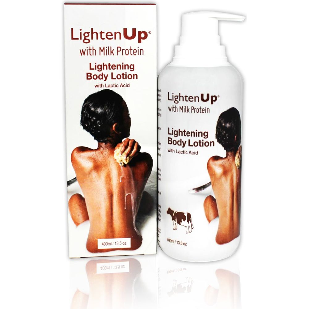 Mitchell Brands Omic Lightenup Lactic Acid Milk Protein Active Lightening Lotion 13.5oz/400ml - Beauty Exchange Beauty Supply