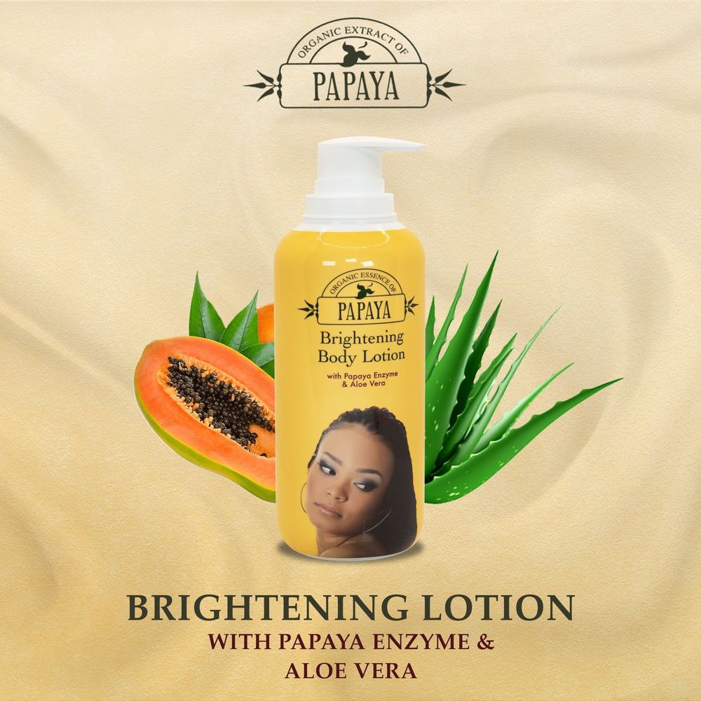 Mitchell Brands Organic Extract of Papaya Brightening Body Lotion 13.5oz/400ml - Beauty Exchange Beauty Supply