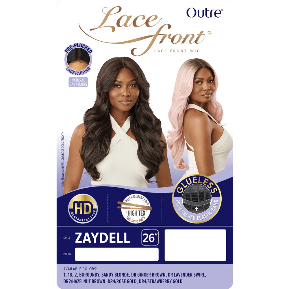 Outre Lace Front Synthetic HD Lace Front Wig - Zaydell - Beauty Exchange Beauty Supply