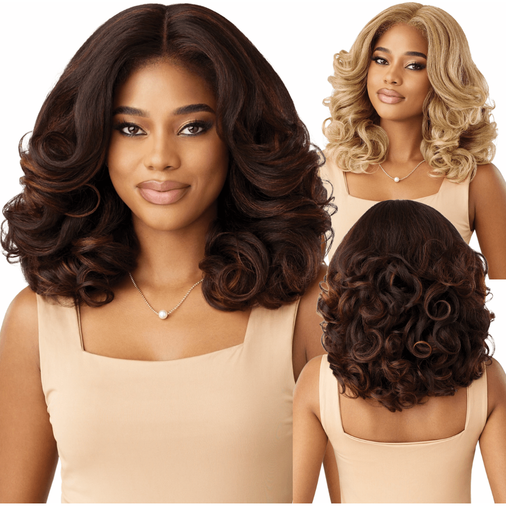 Outre Melted Hairline Kinky Soft Edges HD Lace Front Wig - Kinky Soft 2 - Beauty Exchange Beauty Supply