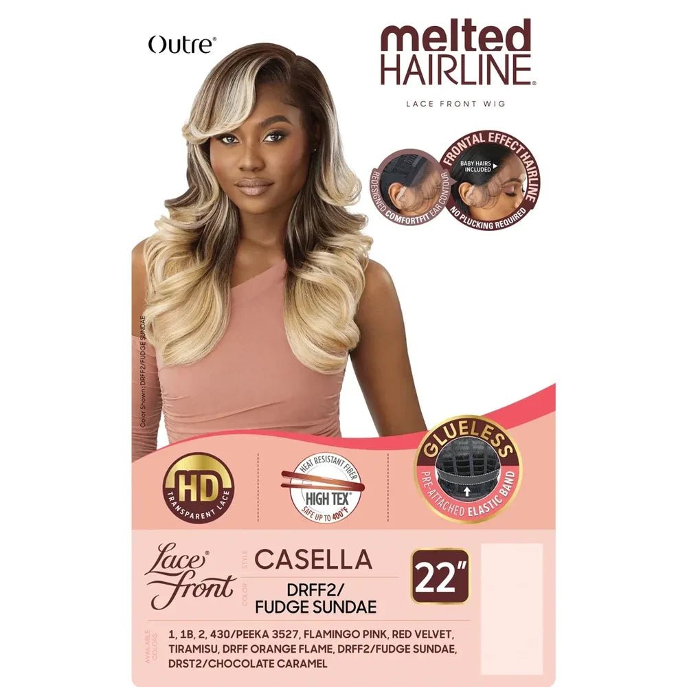 Outre Melted Hairline Synthetic HD Lace Front Wig - Casella - Beauty Exchange Beauty Supply