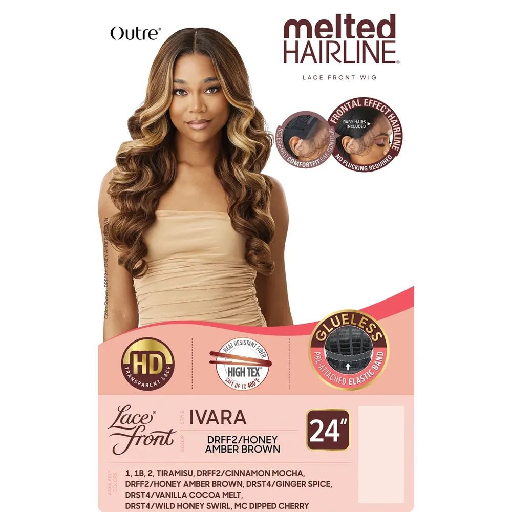 Outre Melted Hairline Synthetic HD Lace Front Wig - Ivara - Beauty Exchange Beauty Supply