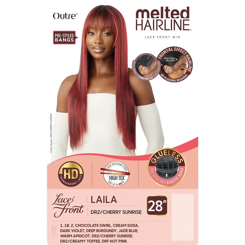 Outre Melted Hairline Synthetic HD Lace Front Wig - Laila - Beauty Exchange Beauty Supply