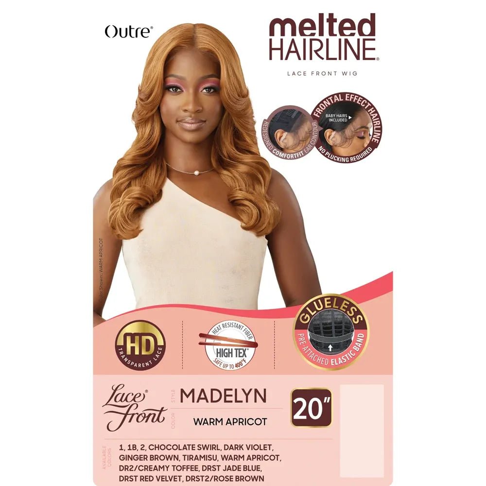 Outre Melted Hairline Synthetic HD Lace Front Wig - Madelyn - Beauty Exchange Beauty Supply