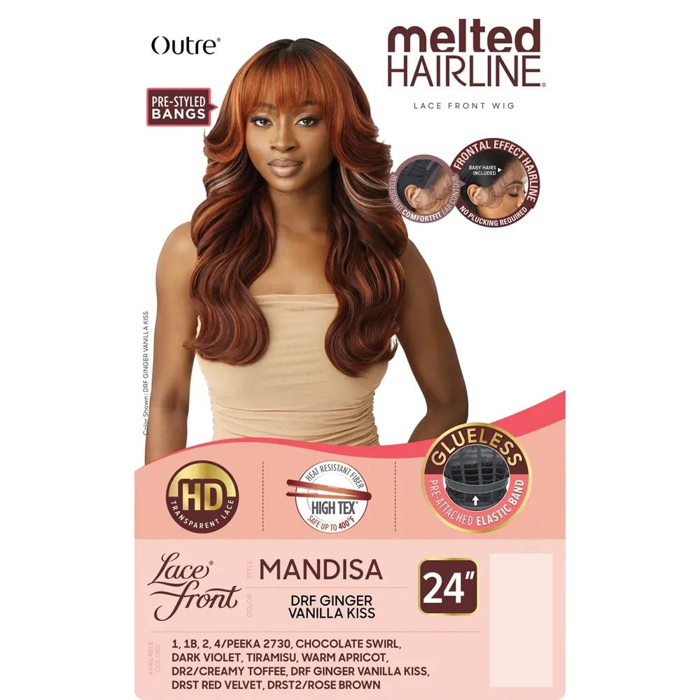 Outre Melted Hairline Synthetic HD Lace Front Wig - Mandisa - Beauty Exchange Beauty Supply