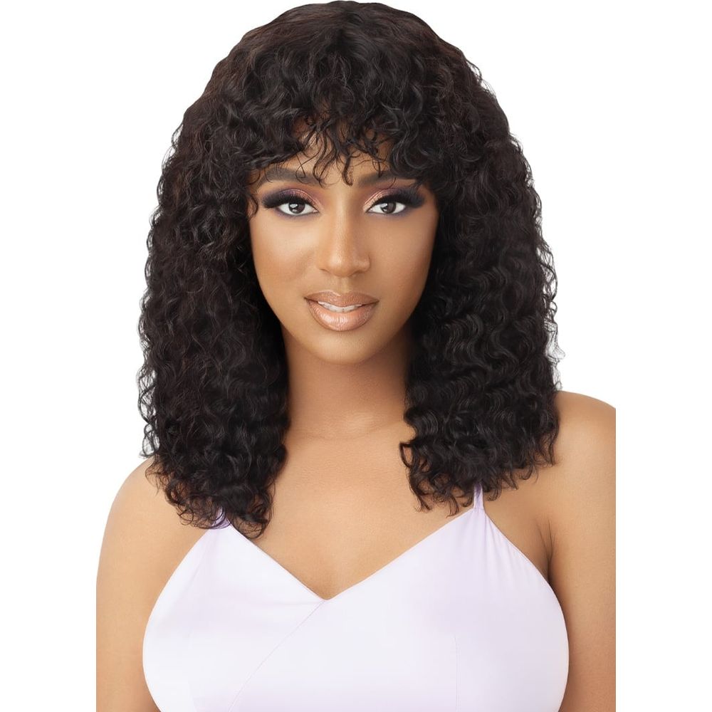 Outre MyTresses Purple Label 100% Human Hair Wet & Wavy Full Wig - Natural Curly 18" - Beauty Exchange Beauty Supply