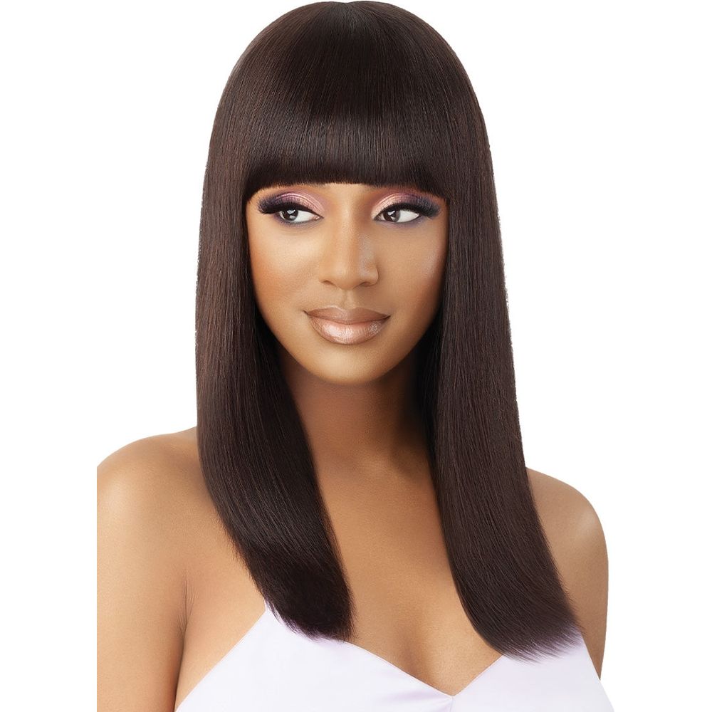 Outre MyTresses Purple Label 100% Human Hair Wet & Wavy Full Wig - Natural Curly 18" - Beauty Exchange Beauty Supply